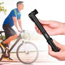 Bomba De Ar Portátil Para Pneu De Bike Bicicleta Mtb Speed Bico Fino E Grosso