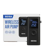 Bomba de Ar Portátil SEISA Recarregável Digital sem Fio para Carro Moto Bike