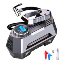 Bomba de Ar Recarregável Digital de 12V 150 PSI para Inflar Pneus e Outros Infláveis Bomba de Ar Recarregável Digital de 12V 150 PSI para Inflar Pneus e Outros Infláveis