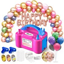 Bomba de balão elétrica portátil ZEUSRAY 600W 110V com acessórios Bomba de balão elétrica portátil ZEUSRAY 600W 110V com acessórios