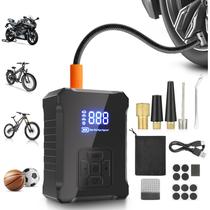 Bomba de bicicleta elétrica Fitense Bike Pump 150 PSI com medidor Bomba de bicicleta elétrica Fitense Bike Pump 150 PSI com medidor