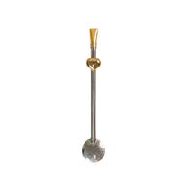 Bomba de Chimarrão Capellani em Inox Coração com Banho Ouro 18k Bojo Rosqueável Bomba de Chimarrão Capellani em Inox Coração com Banho Ouro 18k Bojo Rosqueável