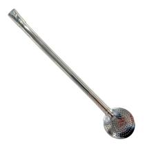 Bomba de Chimarrão Lisa Aço Inox 24cm Desmontável com Bocal Bomba de Chimarrão Lisa Aço Inox 24cm Desmontável com Bocal