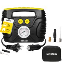 Bomba de Compressor de Ar Portátil Kensun Swift 100 PSI - 12V/110V