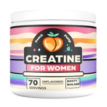 Bomba de creatina e pêssego para mulheres 70 porções sem sabor Bomba de creatina e pêssego para mulheres 70 porções sem sabor