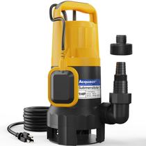 Bomba de depósito Acquaer 1HP 18700LPH submersível com interruptor flutuante