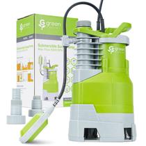 Bomba de depósito submersível Green Expert 1.5HP 5000GPH com cabo de alimentação