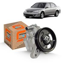 Bomba De Direção Hidráulica Compatível com Honda Civic 1.7 2001 a 2006 Bomba De Direção Hidráulica Compatível com Honda Civic 1.7 2001 a 2006
