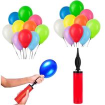 Bomba De Encher Bexiga Balão - Manual - Inflador Bexiga