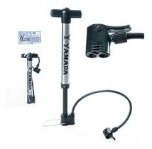 Bomba De Encher Pneu De Bike Alumínio 30cm De Chão Yamada Bomba De Encher Pneu De Bike Alumínio 30cm De Chão Yamada