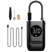 Bomba De Encher Pneu De Carro Bike Moto Bik Portátil Digital Bomba De Encher Pneu De Carro Bike Moto Bik Portátil Digital