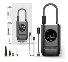 Bomba De Encher Pneu De Carro Bike Moto Eletrica Portátil