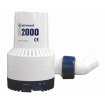 Bomba de esgoto Attwood HD2000 Heavy Duty 24V 2000 GPH Bomba de esgoto Attwood HD2000 Heavy Duty 24V 2000 GPH