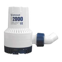 Bomba de esgoto para barco Attwood 4760-4 Heavy Duty 7.570 LPH submersível Bomba de esgoto para barco Attwood 4760-4 Heavy Duty 7.570 LPH submersível