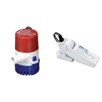 Bomba de esgoto Rule 500 GPH 25SA com sensor eletrônico com interruptor