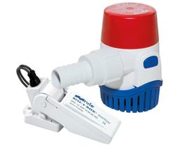 Bomba de esgoto Rule Industries 24DA-35A 360 com interruptor 12V Bomba de esgoto Rule Industries 24DA-35A 360 com interruptor 12V
