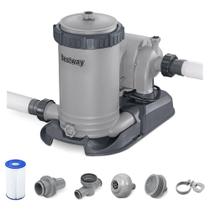 Bomba de Filtração para Piscina Bestway 2500 GPH com Timer Tipo IV-B Bomba de Filtração para Piscina Bestway 2500 GPH com Timer Tipo IV-B