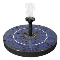 Bomba de fonte permanente movida a energia solar 2.5W 800mAh