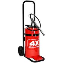 Bomba De Graxa C/ Carrinho Hydronlubz Graxeira Manual 14Kg