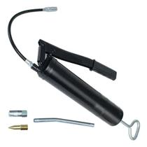 Bomba De Graxa Engraxadeira Manual 500g Bico Flexível Rígido