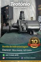 Bomba de hidromassagem Dancor 1/3cv mono. 127/220v