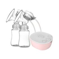 Bomba De Leite Elétrica Dupla USB Livre De BPA Poderosa Com Garrafa De Leite Para Bebê E Almofada De