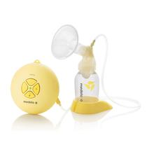 Bomba de leite elétrica Medela Swing Single com adaptador AC