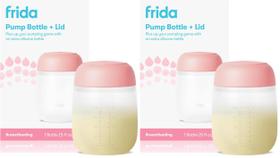 Bomba de Leite Frida Mom 2 em 1 Garrafa de Silicone 150ml Kit com 2 Bomba de Leite Frida Mom 2 em 1 Garrafa de Silicone 150ml Kit com 2