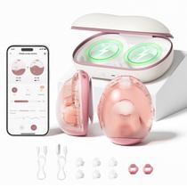 Bomba de Leite Momcozy Air 1 Sem Fio, Fina e com Controle por App