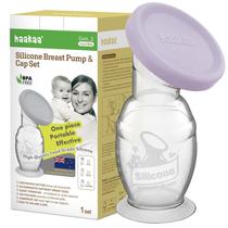 Bomba de mama de silicone de 150 ml com tampa de silicone Lavanda Bomba de mama de silicone de 150 ml com tampa de silicone Lavanda