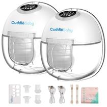Bomba de Mama Elétrica Dupla CuddleeBaby - 180ml - Pacote com 2