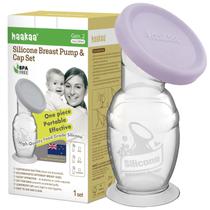 Bomba de mama Haakaa Manual com base 100mL + tampa Lavender Gen.2