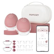 Bomba de mama Momcozy Mobile Flow M9 sem usar as mãos com controle de aplicativos