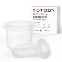 Bomba de mama Momcozy Mobile Style M6, substituição de diafragma, 2 unidades Bomba de mama Momcozy Mobile Style M6, substituição de diafragma, 2 unidades
