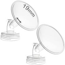 Bomba de mama NENESUPPLY 19 mm, 2 peças, flanges, boca larga