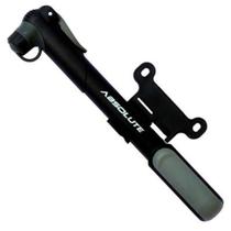 Bomba De Mão Absolute Nero 80PSI Bike Válv. Presta/Schrader