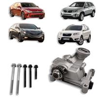 Bomba De Óleo 24 Dentes para Hyundai Santa fé Sonata 2.4 16v g4ke e Kia Sorento Optima 2.4 16v g4ke