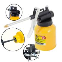 Bomba de Óleo Almotolia Bico Rígido 200ml Profissional - Tools