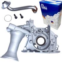 Bomba De Oleo Completa Indisa Para Peugeot 206 1.0 16v 2001 A 2006 Com Pescador E Retentor