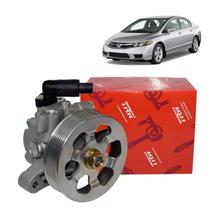 Bomba De Óleo Direção Hidráulica Com Polia 7Pk Honda New Civic 2007 a 2012 Bomba De Óleo Direção Hidráulica Com Polia 7Pk Honda New Civic 2007 a 2012