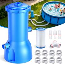 Bomba de piscina Bkmojit Pro 1000 GPH para piscina elevada, azul Bomba de piscina Bkmojit Pro 1000 GPH para piscina elevada, azul