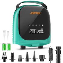 Bomba de placa de pás AGPTEK elétrica recarregável 20PSI 4000mAh