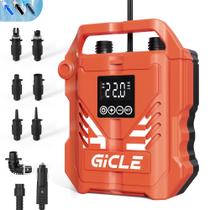 Bomba de placa de remo elétrica portátil GICLE Dual Stage 22PSI Bomba de placa de remo elétrica portátil GICLE Dual Stage 22PSI