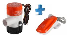 Bomba De Porão 1100gph + Automático Barco Original Seaflo