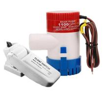 Bomba De Porão 1100Gph Com Automático 12V 24V 20 Amperes