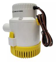 Bomba De Porão 24 V Para Lancha Barcos 4300gph Submersível
