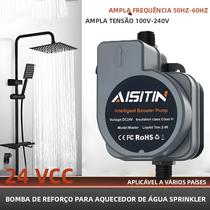 Bomba De Pressão Automática Silenciosa De 180W 24V Para Aquecedor De Água, Upgrade Para Casa