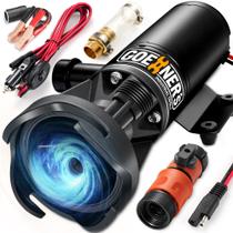 Bomba de resíduos de triturador portátil RV 12V 12GPM para esgoto Bomba de resíduos de triturador portátil RV 12V 12GPM para esgoto