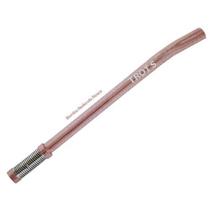 Bomba de Tereré Inox Redonda Mola Rosca Trots Rosé 19cm