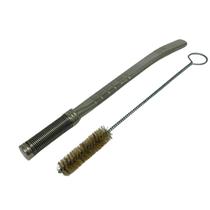 Bomba de tereré mola semi achatada detalhes + escova de higienização